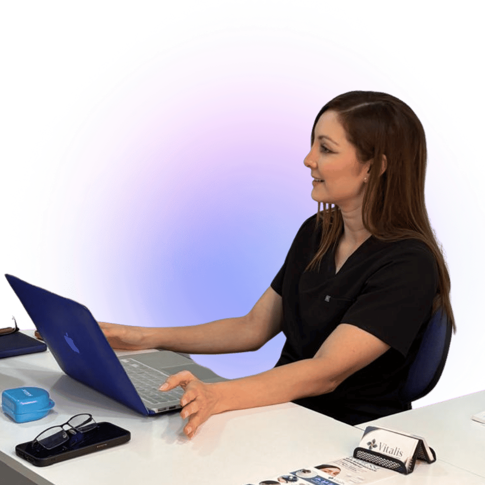 Paciente en consulta Vitalis
